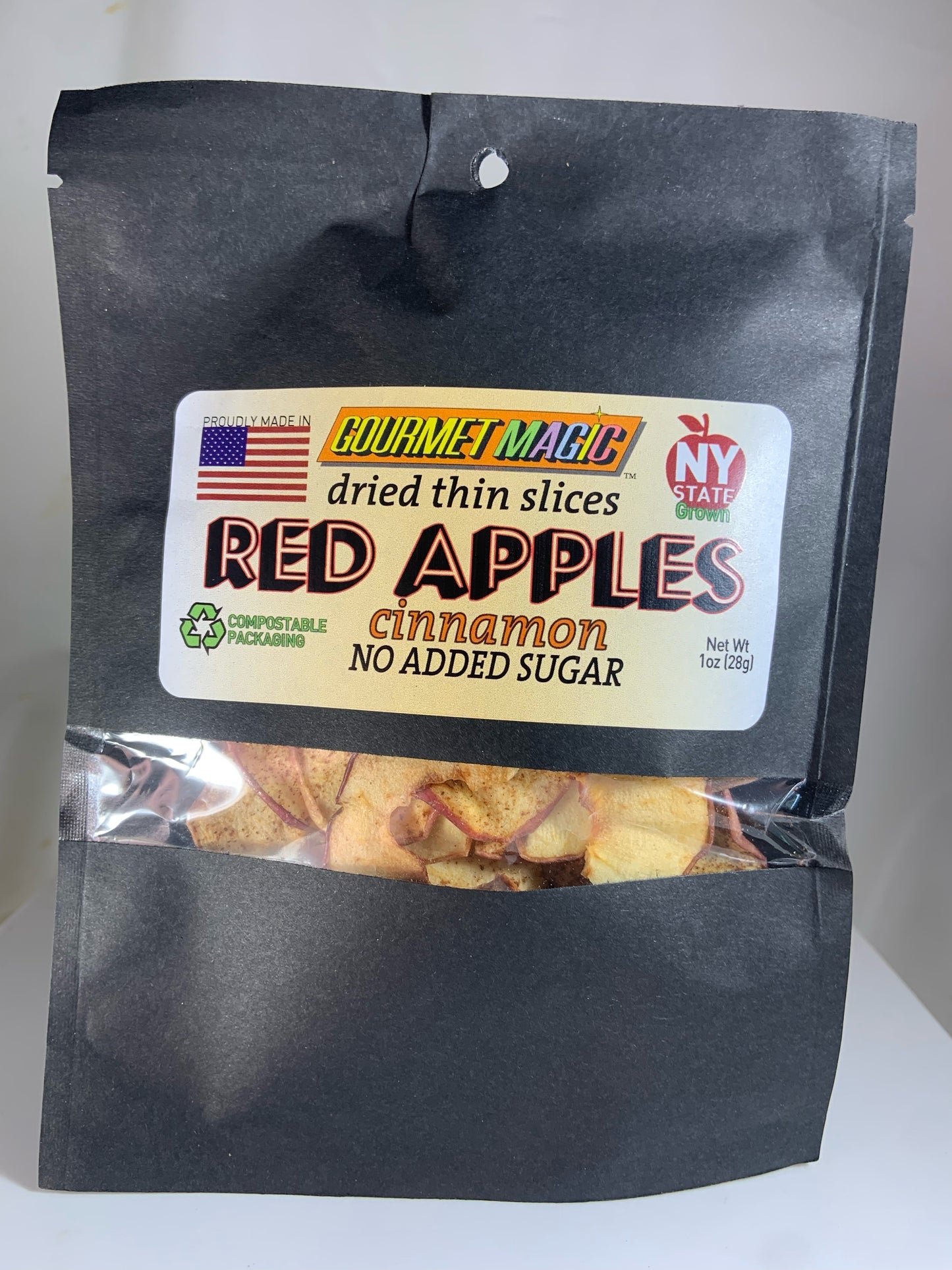 Red Apples: Cinnamon Spice (Single Serving 0.5oz Bag, 12 units) Wholesale $3.84 (MSRP $4.99)