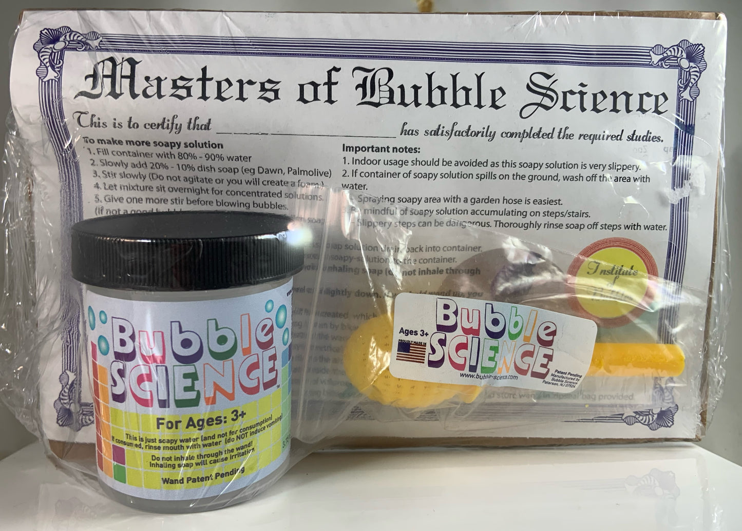 Bubble Science!