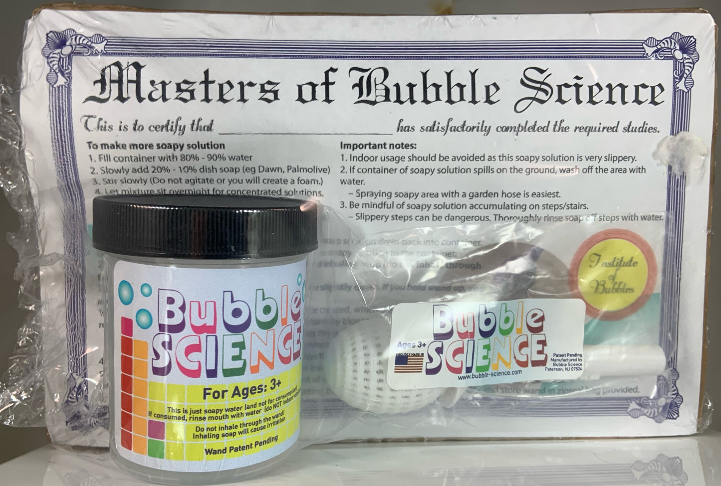 Bubble Science!