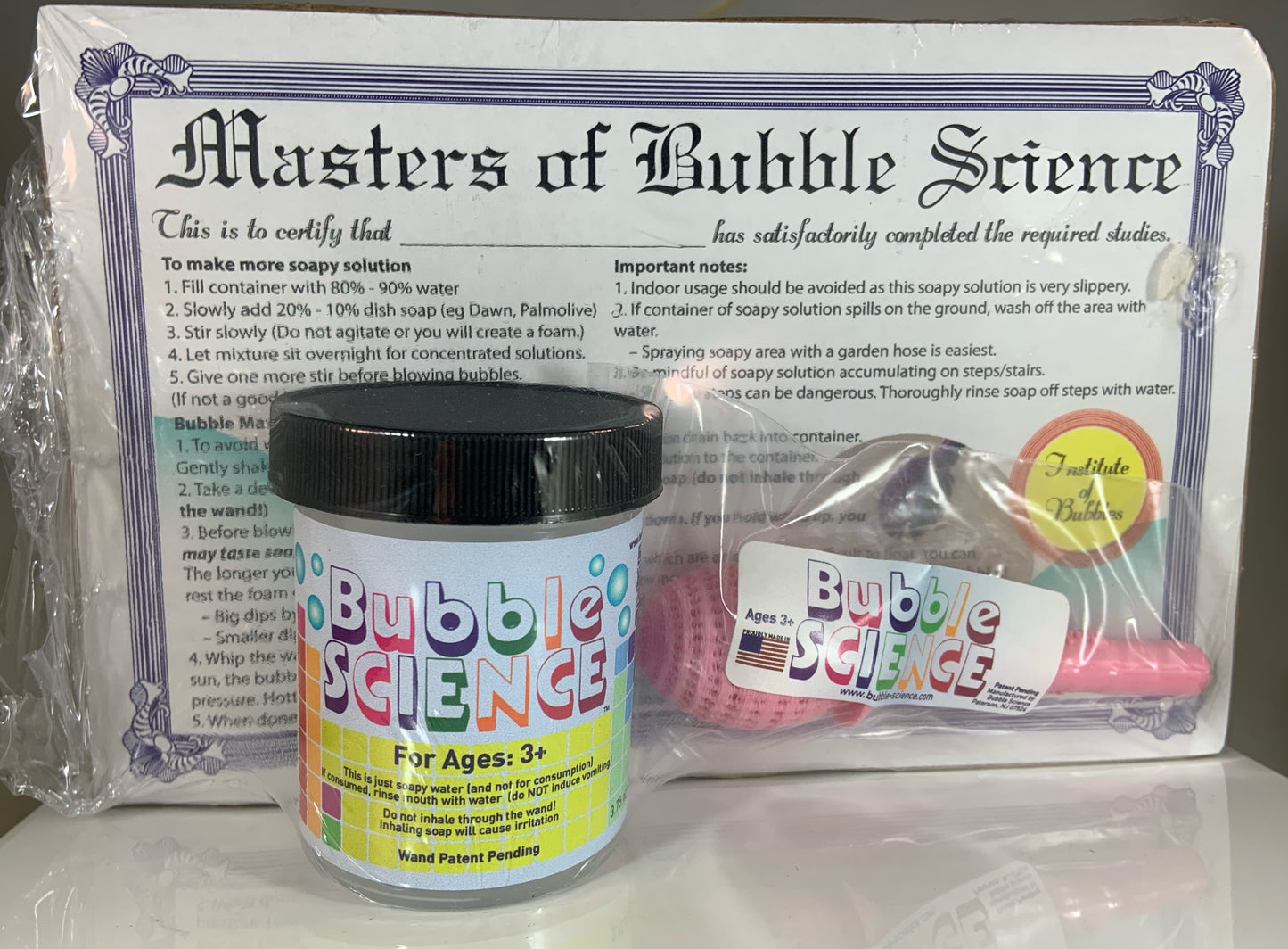 Bubble Science!