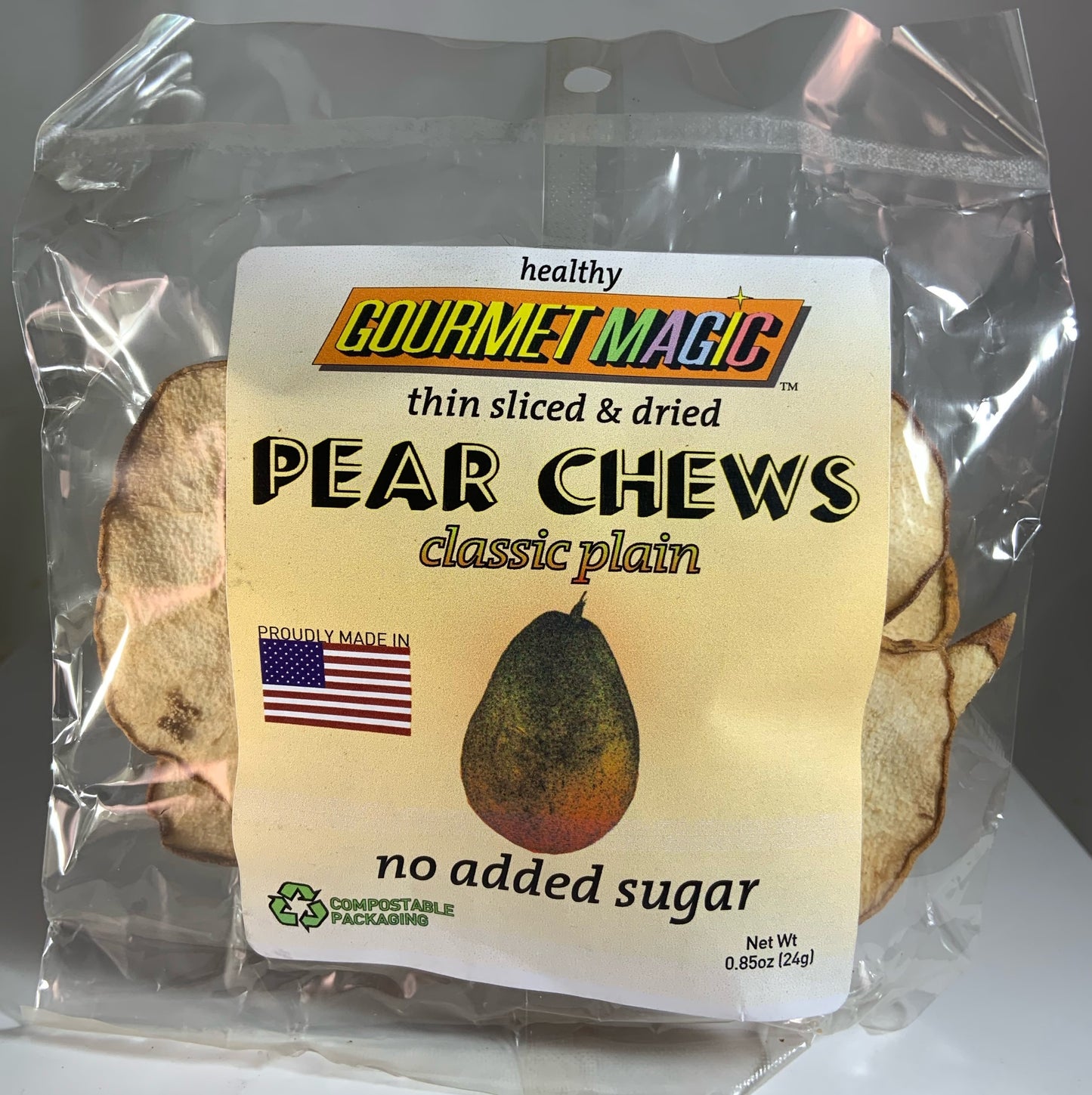 Pears: Classic Plain (Single Serving 0.5oz Bag, 12 units) Wholesale $3.84 (MSRP $4.99)