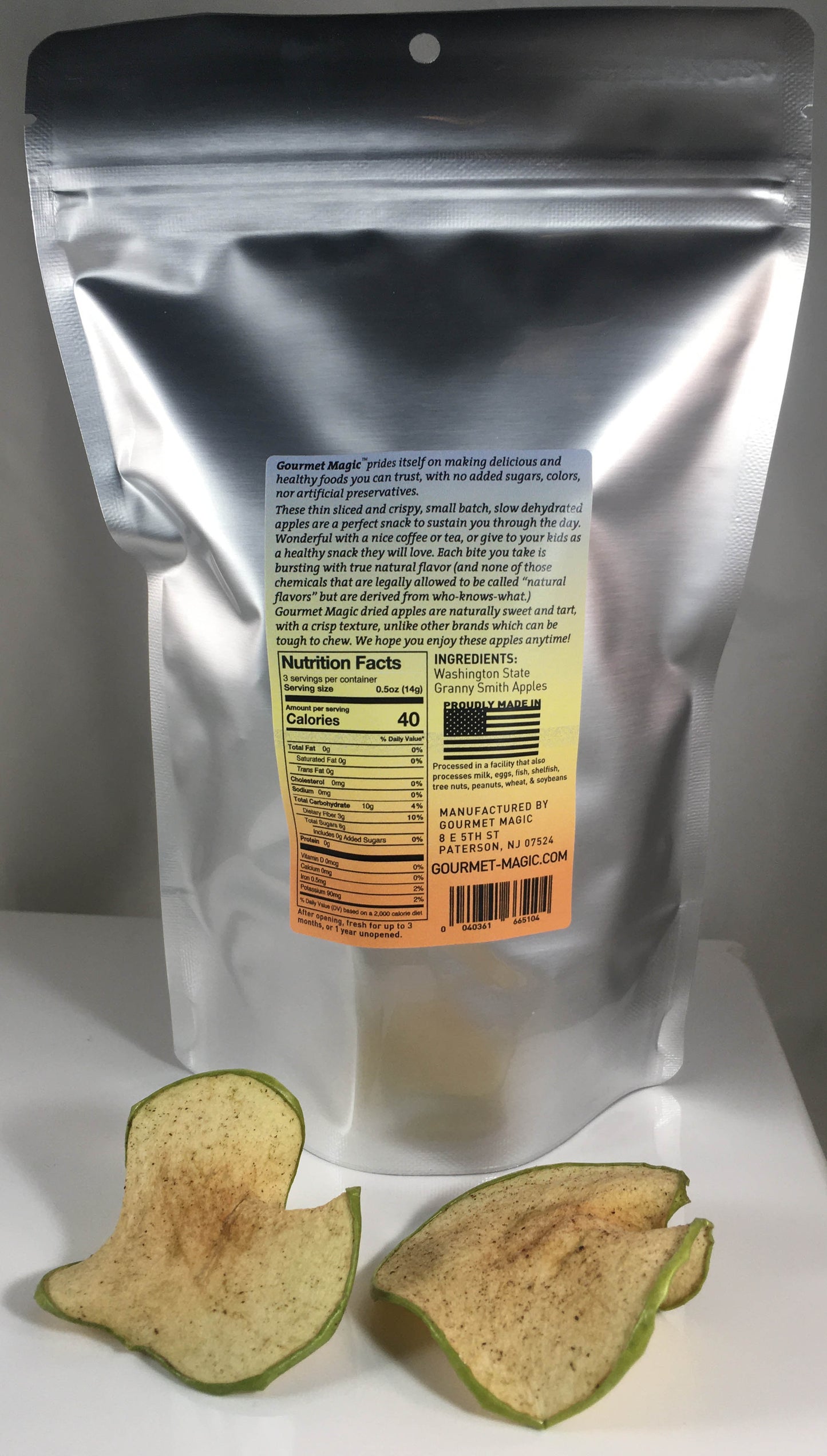 Cinnamon Green Apple Chips