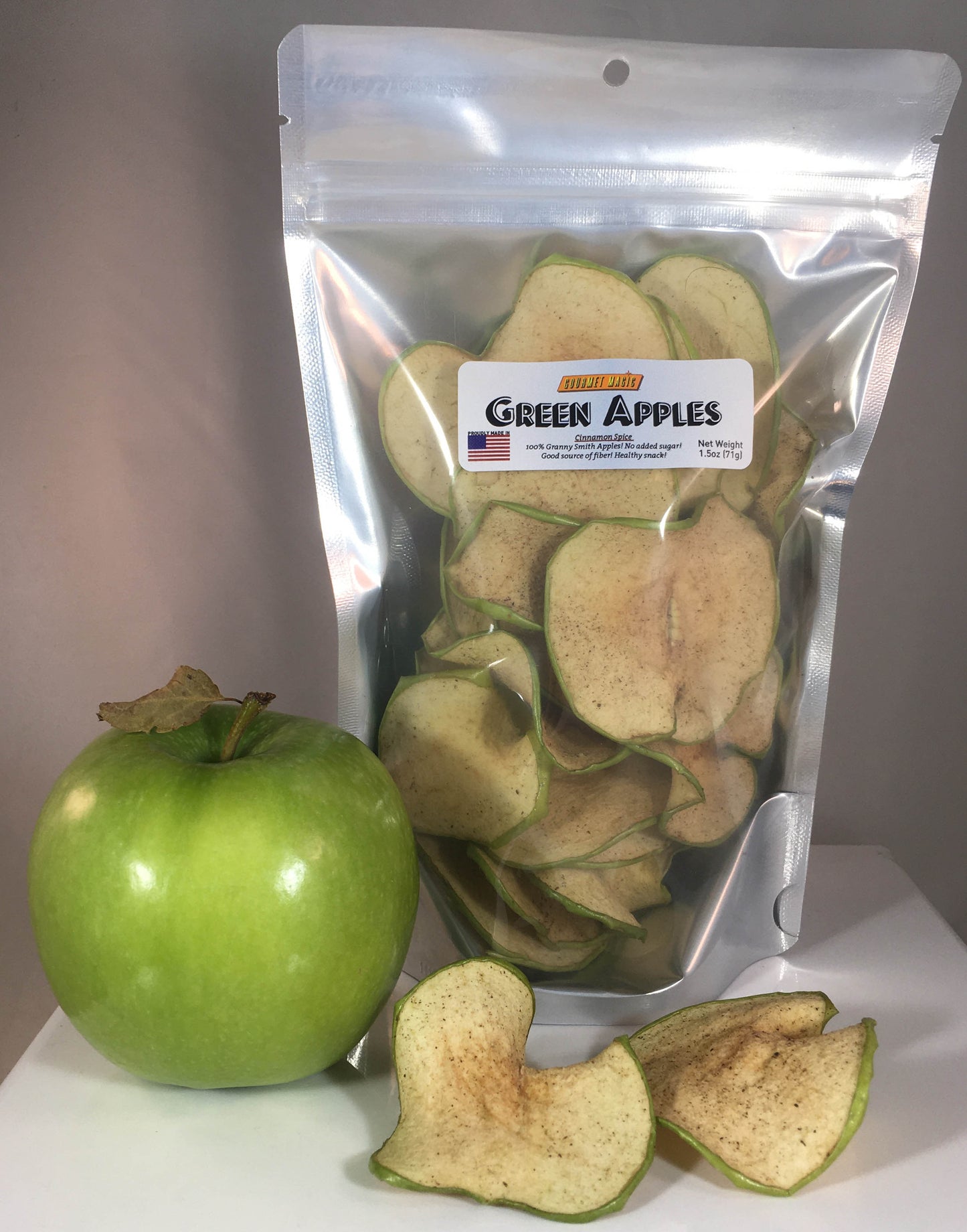 Cinnamon Green Apple Chips