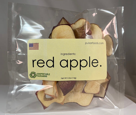 Red Apples: Classic Plain (Single Serving 0.5oz Bag, 12 units) Wholesale $3.84 (MSRP $4.99)