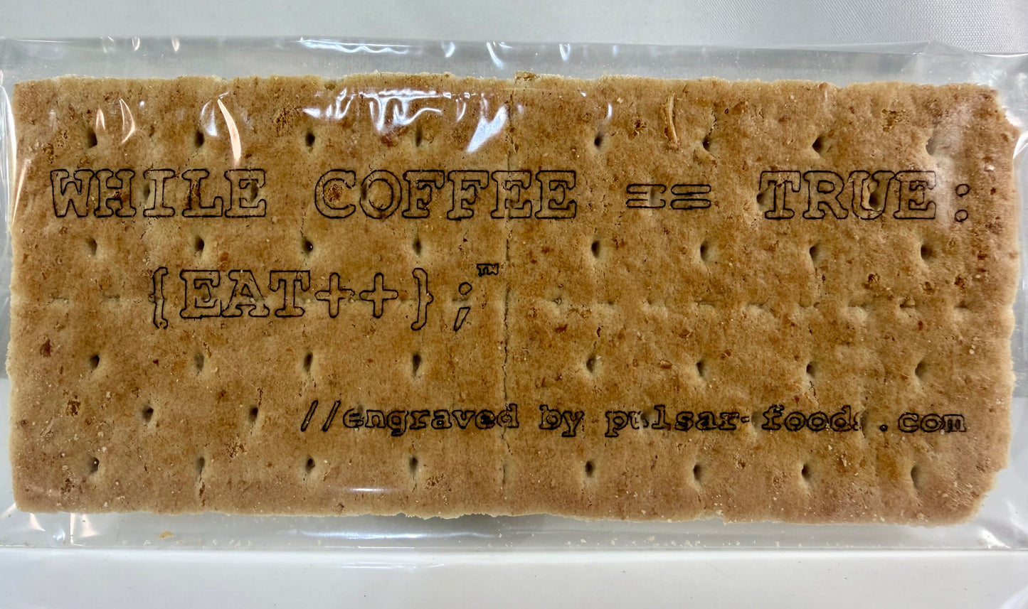 Laser Engraved Food: one dozen