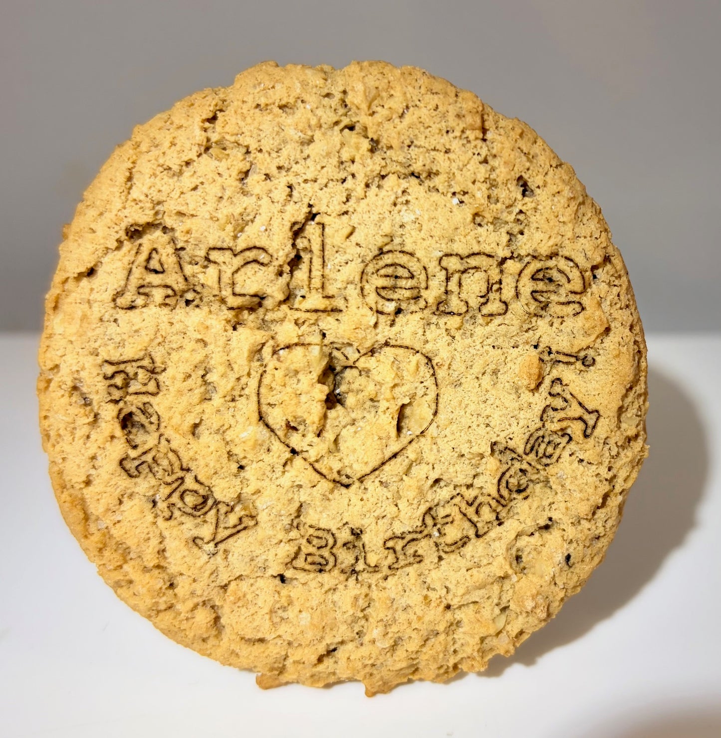 Laser Engraved Food: one dozen